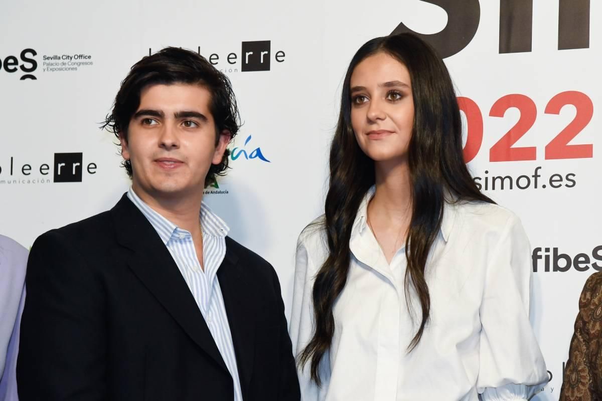 Jorge Bárcenas y Victoria Federica en su debut en SIMOF