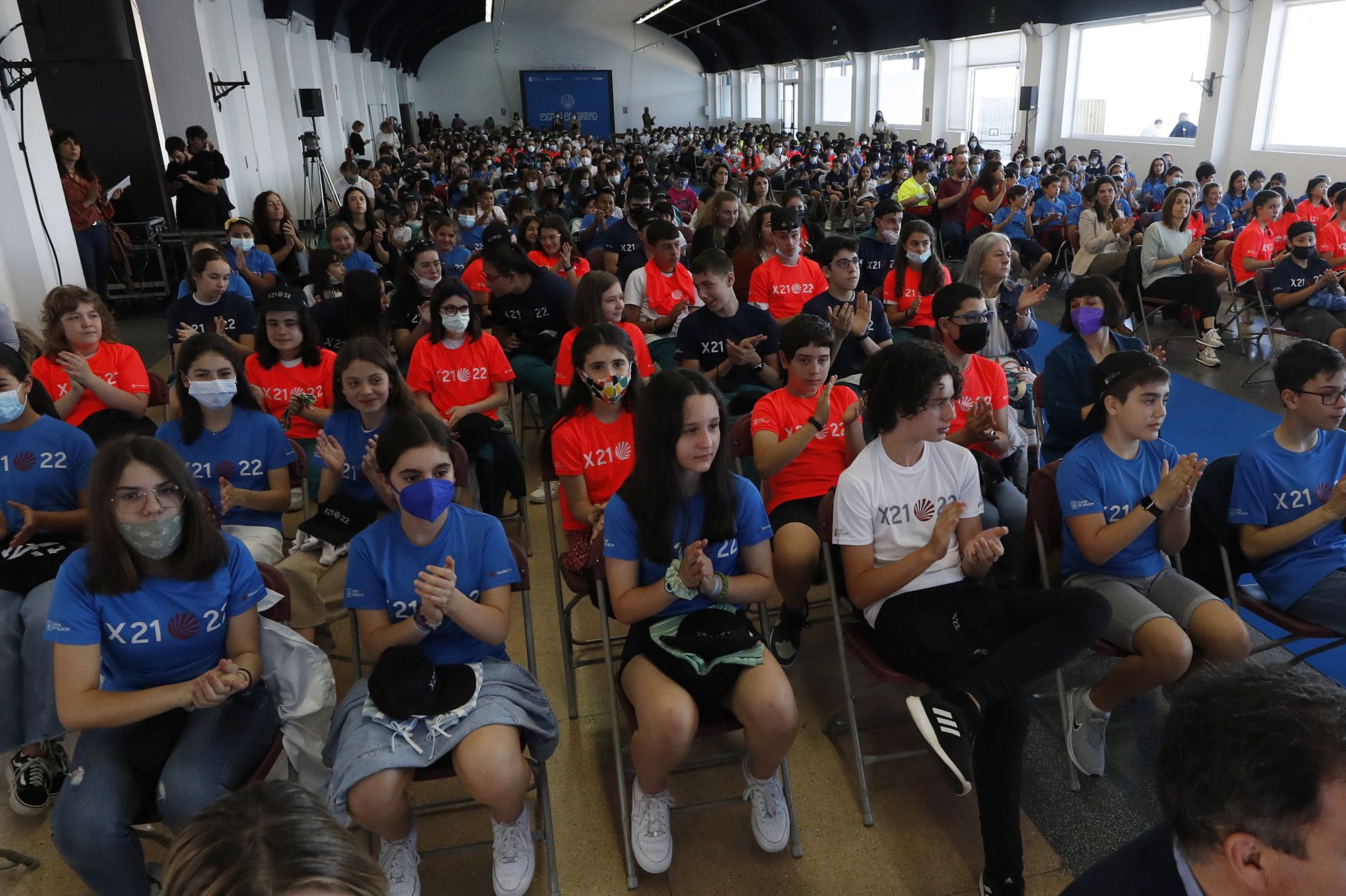 A primeira promoción de graduados en O Camiño