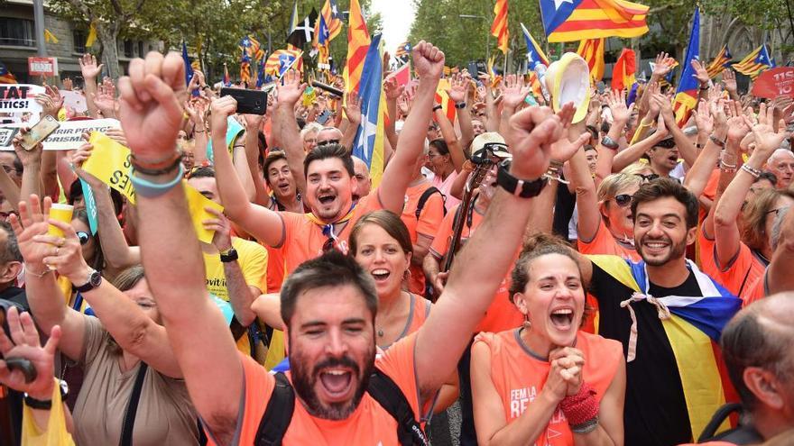 Manifestació de la Diada de l&#039;11 de setembre a Barcelona, horari i recorregut