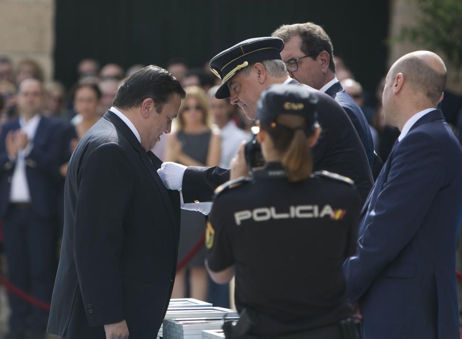 Celebración del Día de la Policía en el Castillo de Santa Bárbara