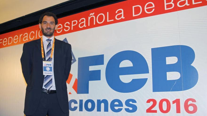 Jorge Garbajosa, nuevo presidente de la FEB