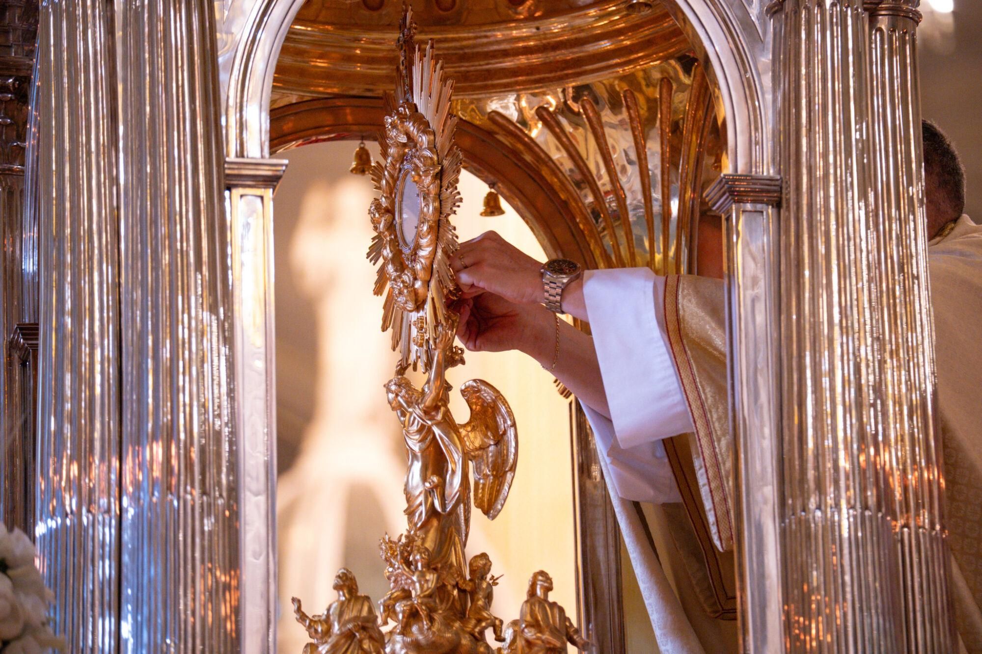Procesión del Corpus Christi en Málaga 2025
