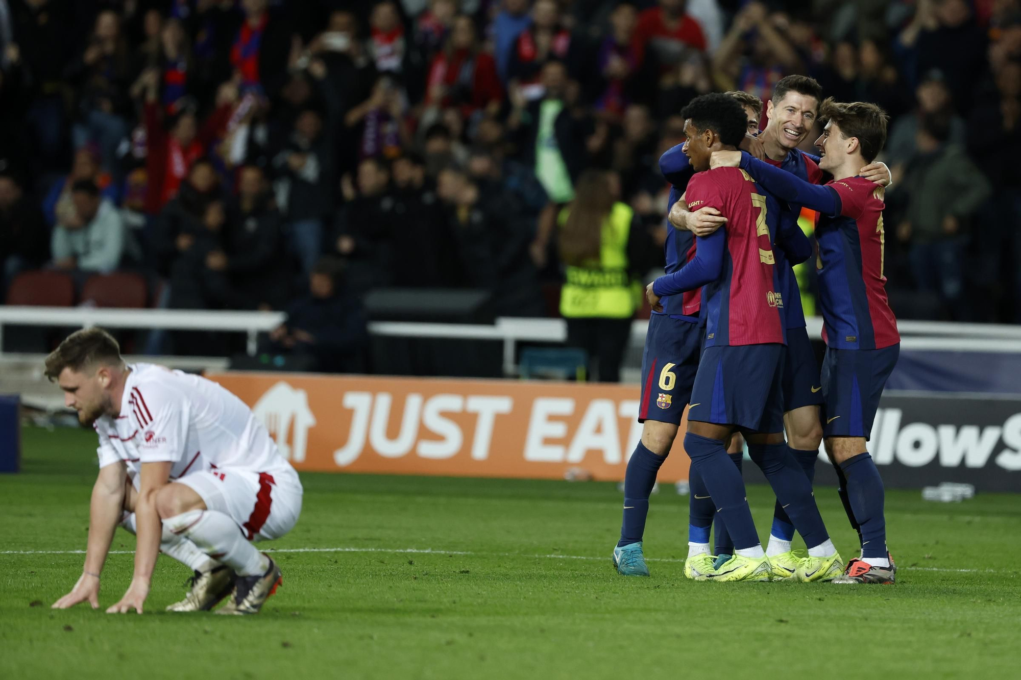 Champions League: FC Barcelona - Brest, en imágenes.