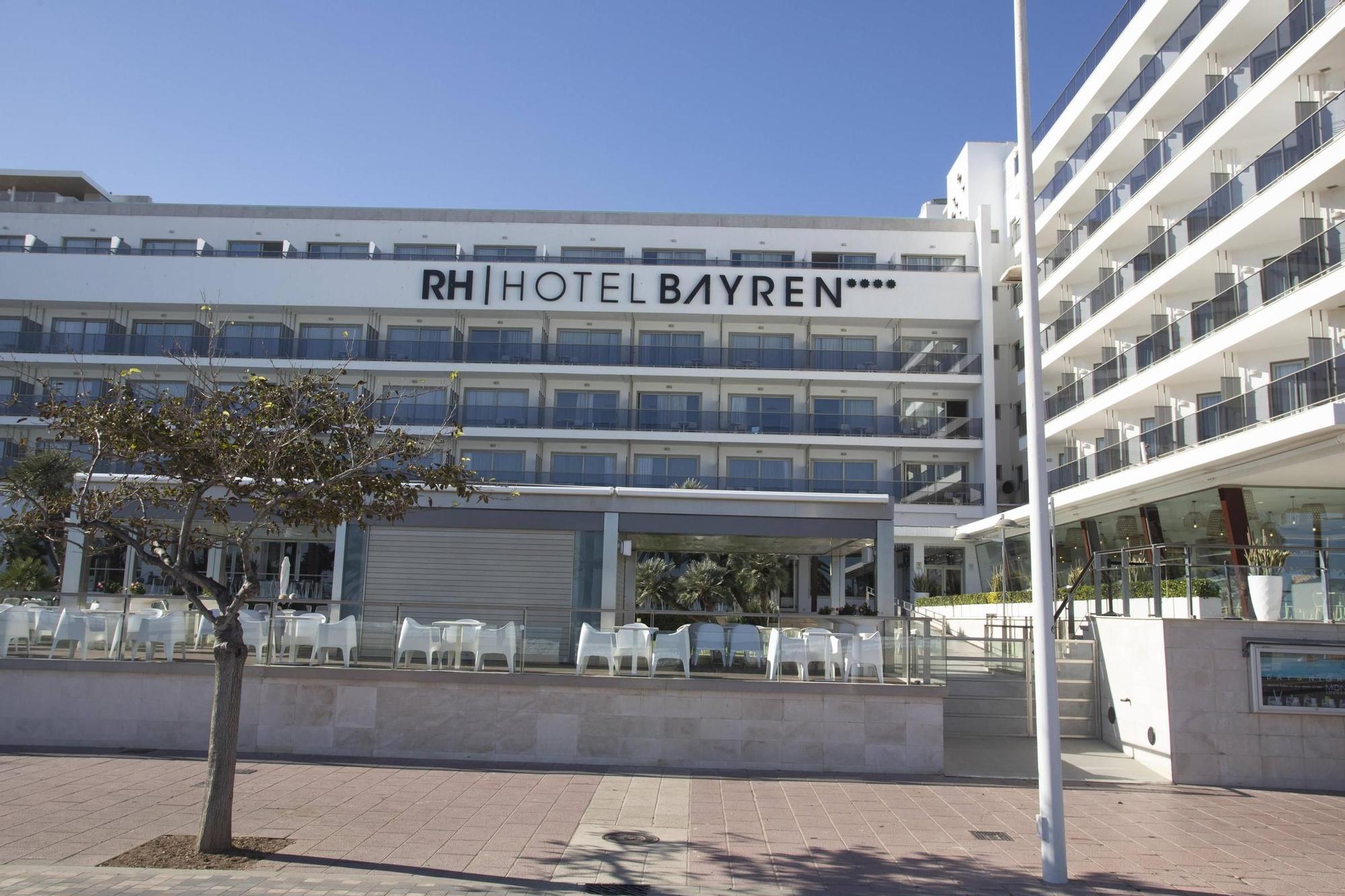 Hoteles abiertos y cerrados en la playa de Gandia