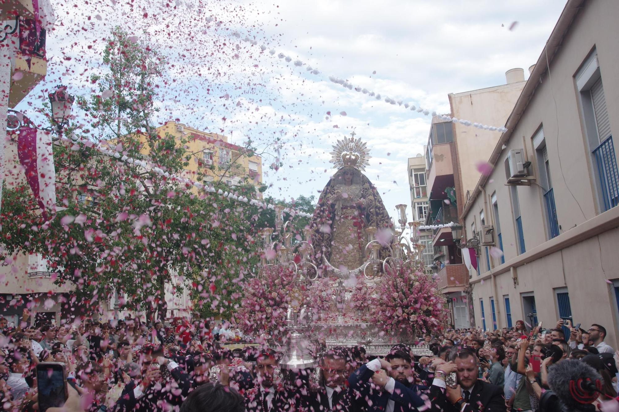 La procesión de la Virgen de la Trinidad 2023, en imágenes