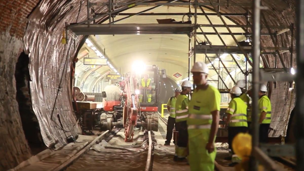 Metro de Madrid Obras Línea 1