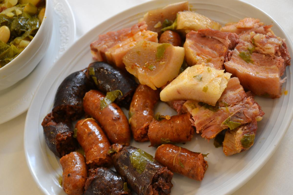 Un buen compango, esa joya gastronómica que acompaña al pote asturiano.