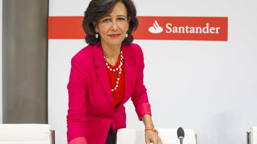 Ana Botín, presidenta de Santander.