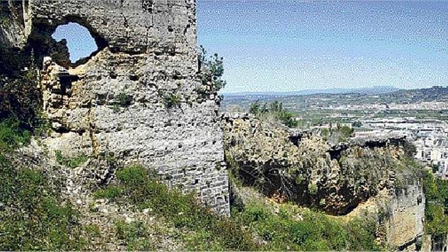 La muralla de Xàtiva se cae a trozos