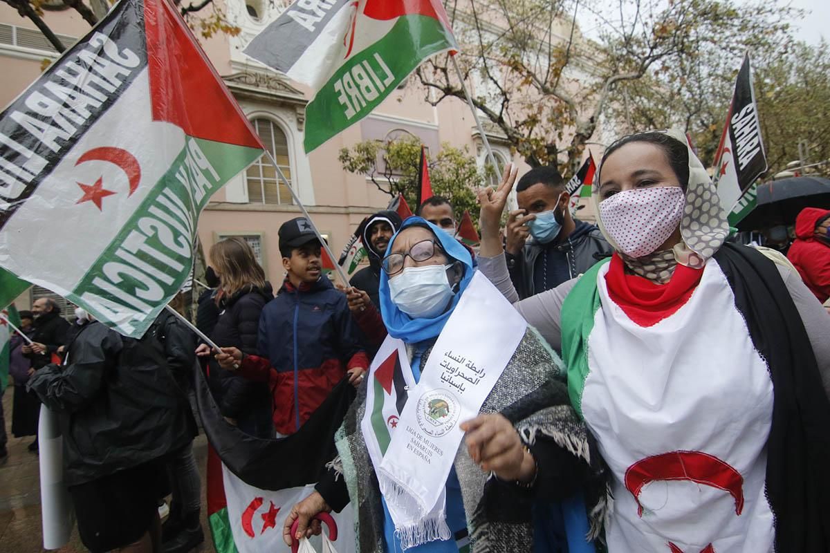 Concentración en apoyo del Pueblo Saharaui en Córdoba