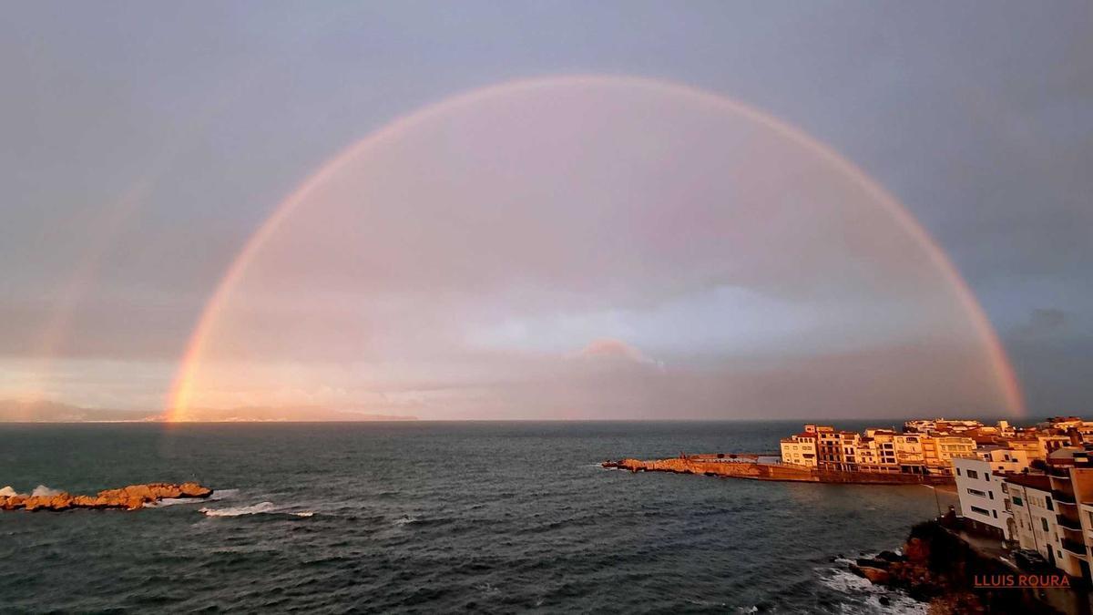 L&#039;arc de Sant Martí, fotografiat des de l&#039;Escala