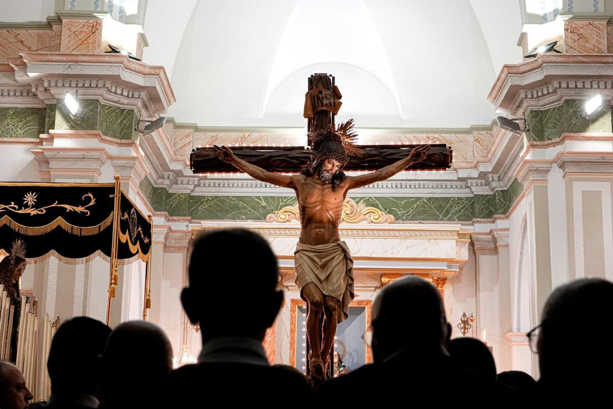 «Baixà dels Sants» el Domingo de Ramos en Alberic.