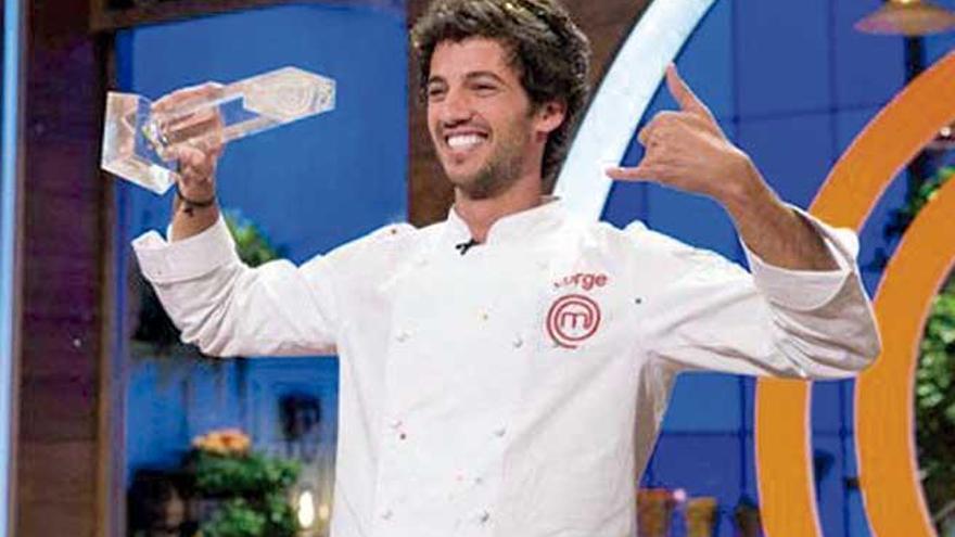 Jorge Brazalez, ganador de MasterChef 5.