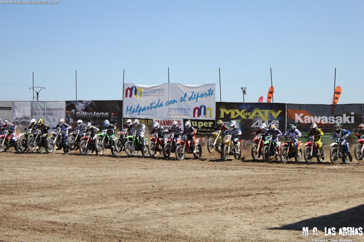 La élite del motocross se da cita en Malpartida de Cáceres, del 16 al 17 de marzo.