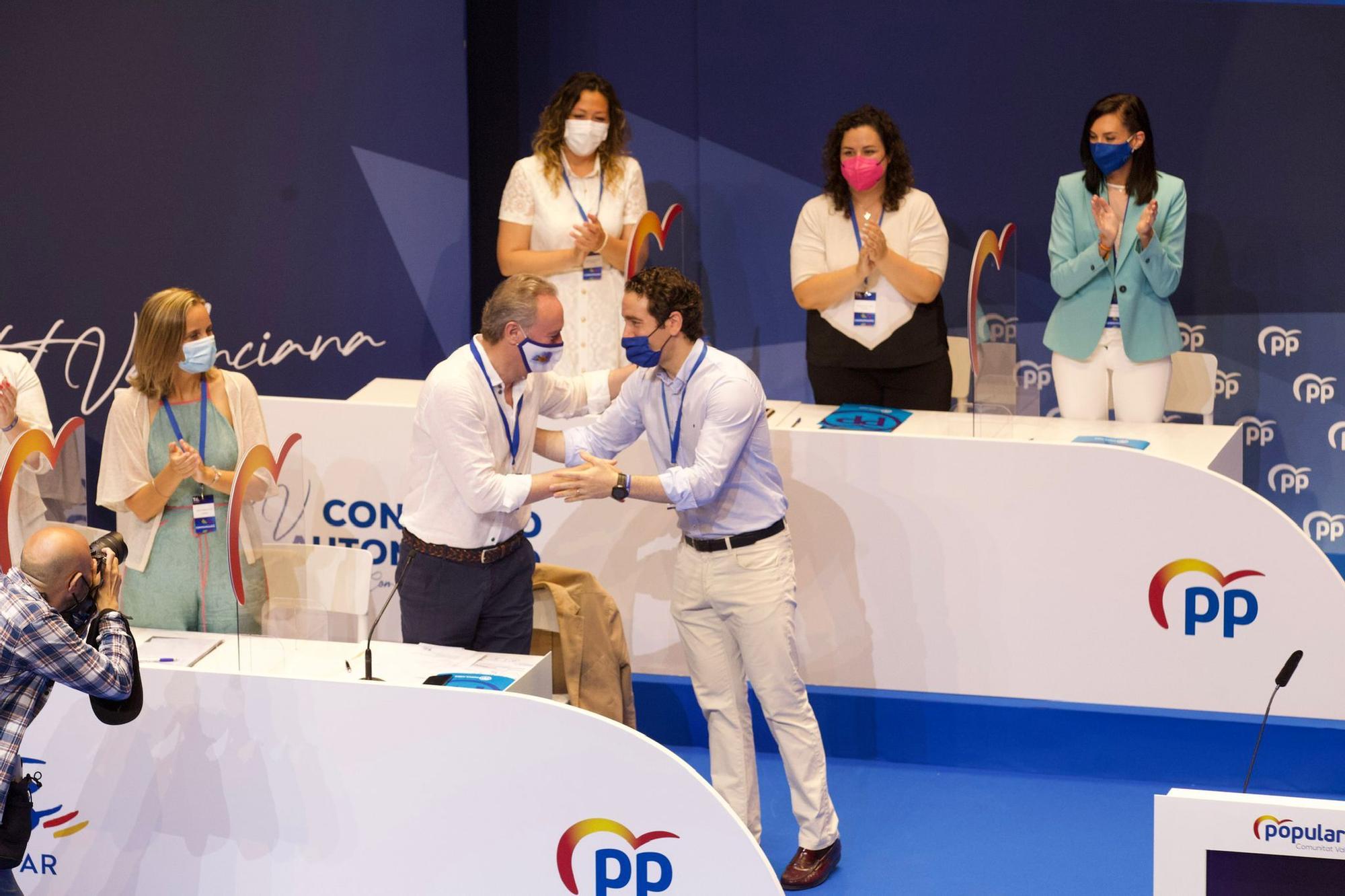 Las imágenes del congreso regional del PP celebrado en el Palau de Les Arts Reina Sofía