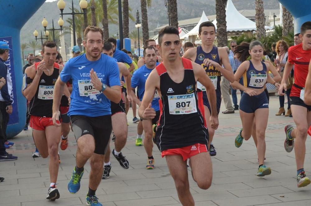 La Carrera Puerto de Cartagena encumbra a Franco y Del Solar