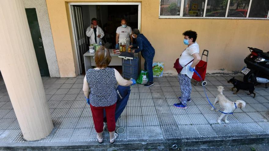 Se dispara la demanda del Banco de Alimentos de Monte Porreiro