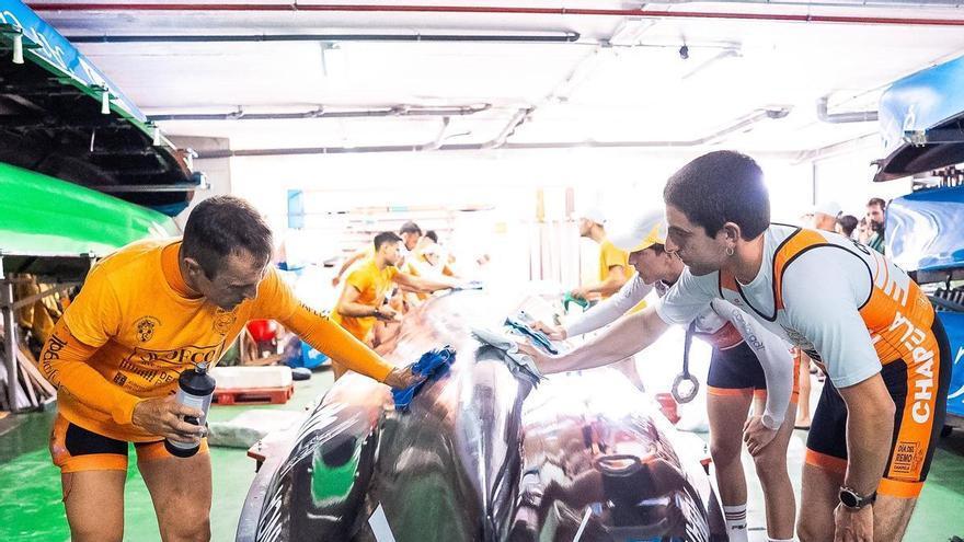 Chapela acoge la primera regata de ACT de su historia: doble de esfuerzo, doble de ilusión