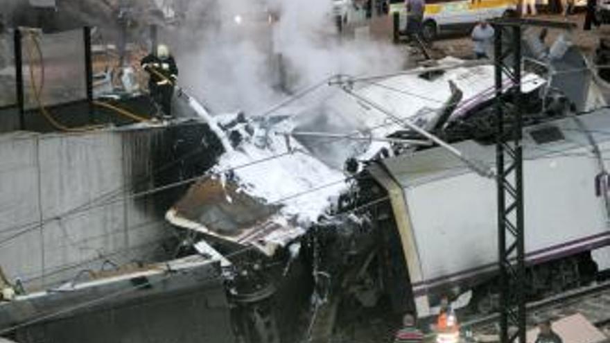 Accidente del Alvia en Santiago. Xoán Álvarez