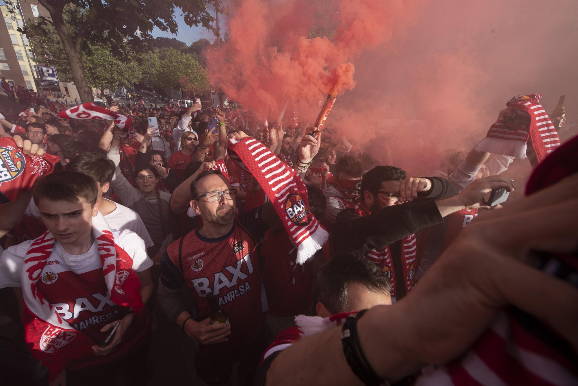 La festa prèvia al partit entre el Baxi i el Ludwigsburg