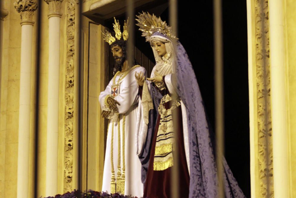 Misa del Alba y traslado del Cautivo y la Virgen de la Trinidad