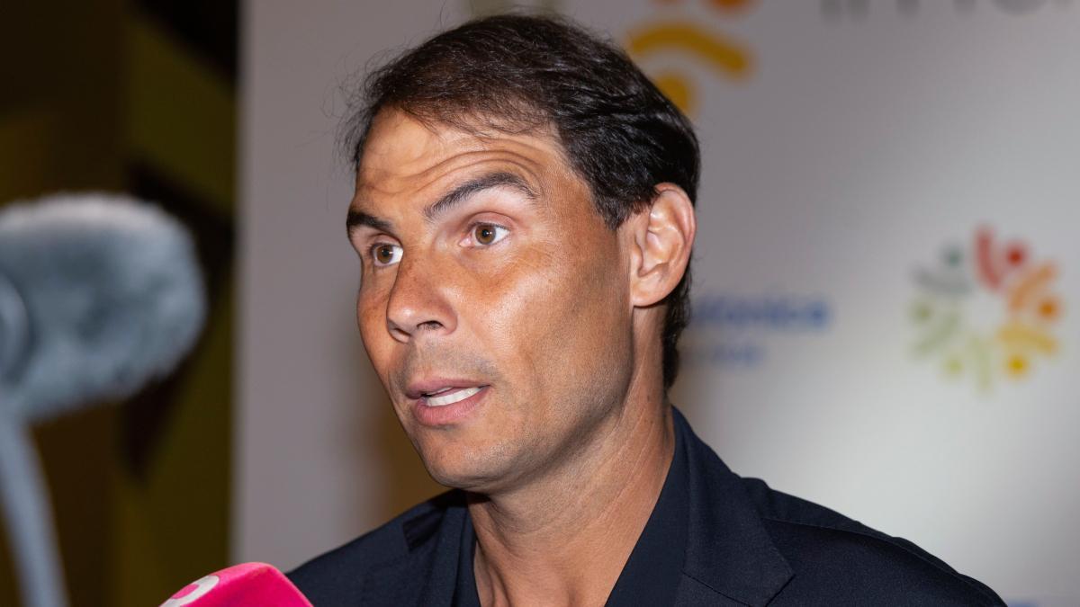 Nadal: "El primer objetivo es intentar competir y voy al día a día"