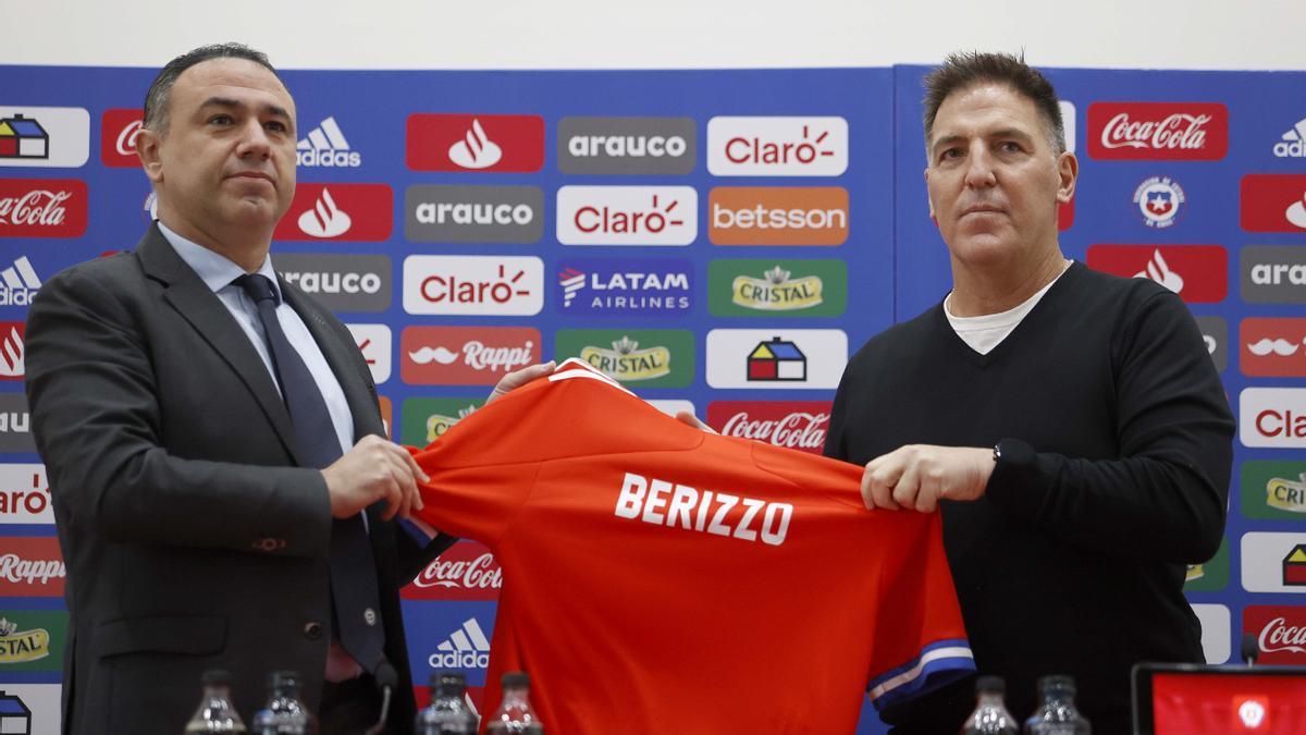 Eduardo Berizzo, entrenador de la selección de Chile