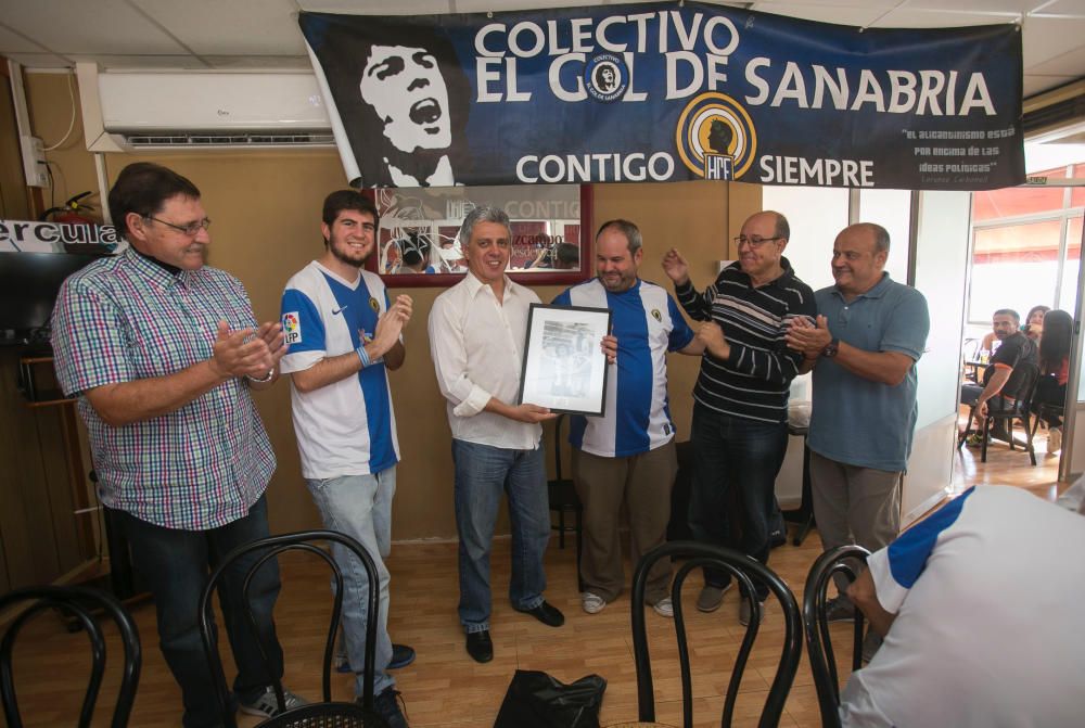 Homenaje a Sanabria en el Rico Pérez