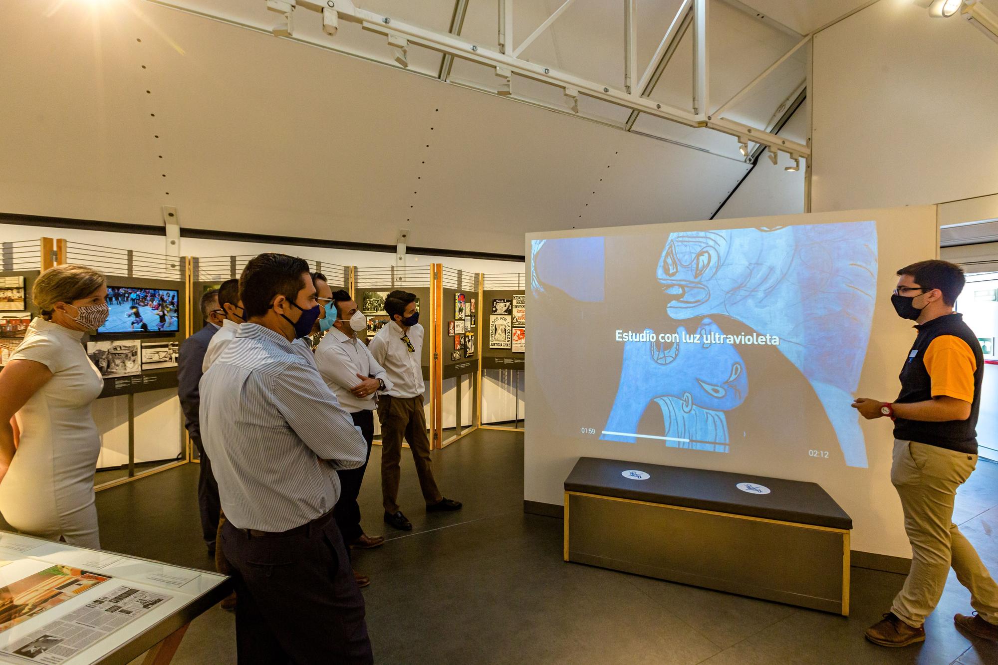 Exposición sobre el Guernica en Benidorm