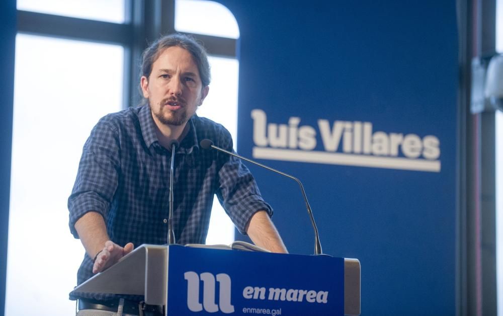 "Aquí empieza el cambio para toda Europa", ha subrayado Villares ante medio millar de personas en el paraninfo de la Universidad de A Coruña.