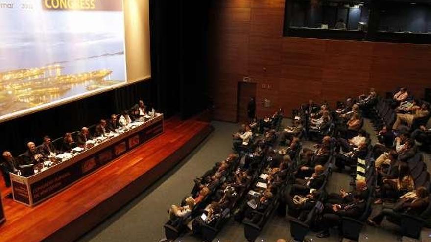 Inauguración ayer del congreso de Conxemar y FAO.  // Ricardo Grobas