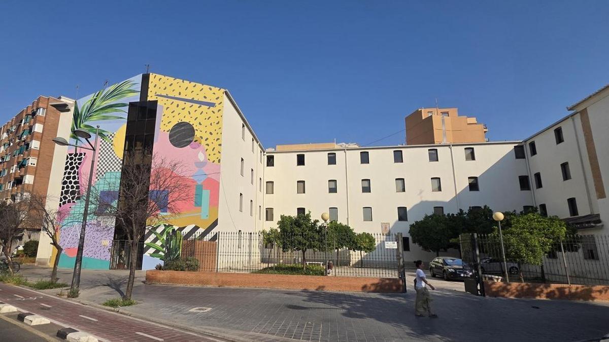Sede de la Junta Central Fallera en Monteolivete