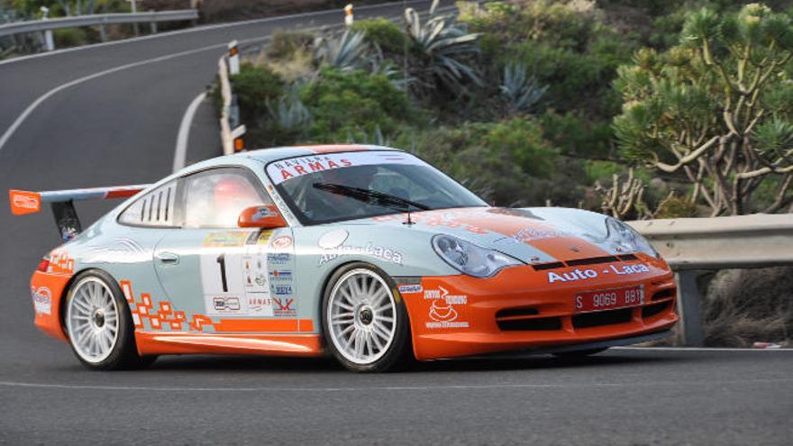 Modesto Martín, con Porsche 911 GT3, opta a la victoria en La Pasadilla.