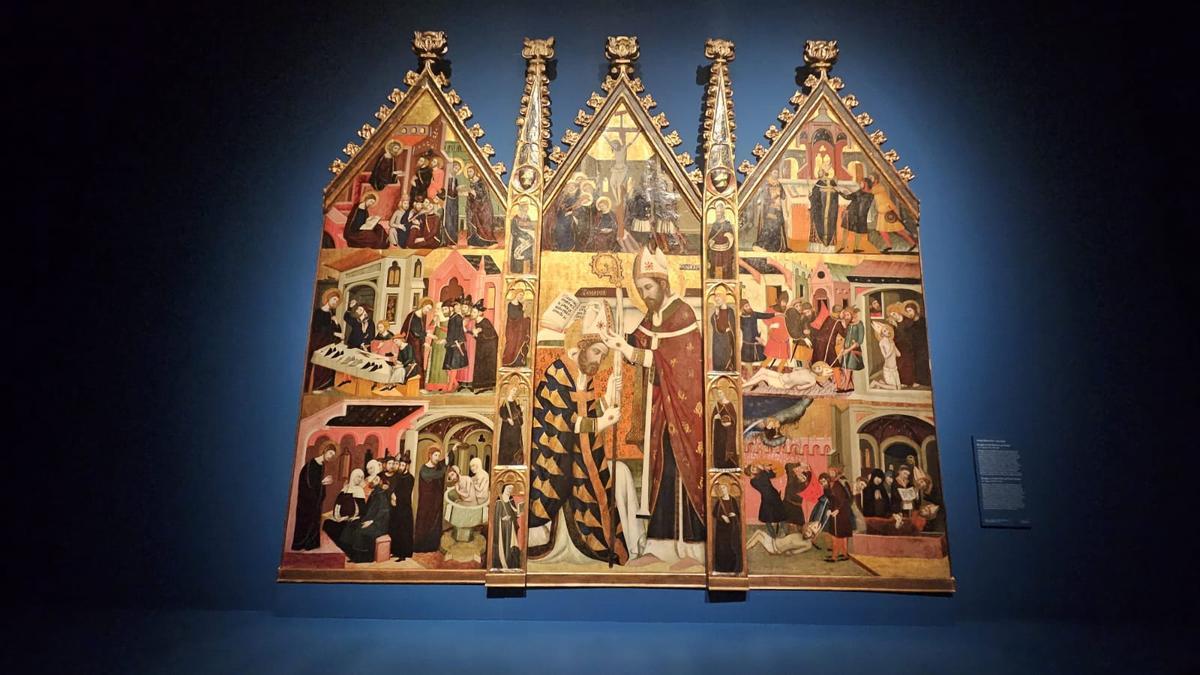El retaule de Sant Marc ja restaurat i exposat al Prado