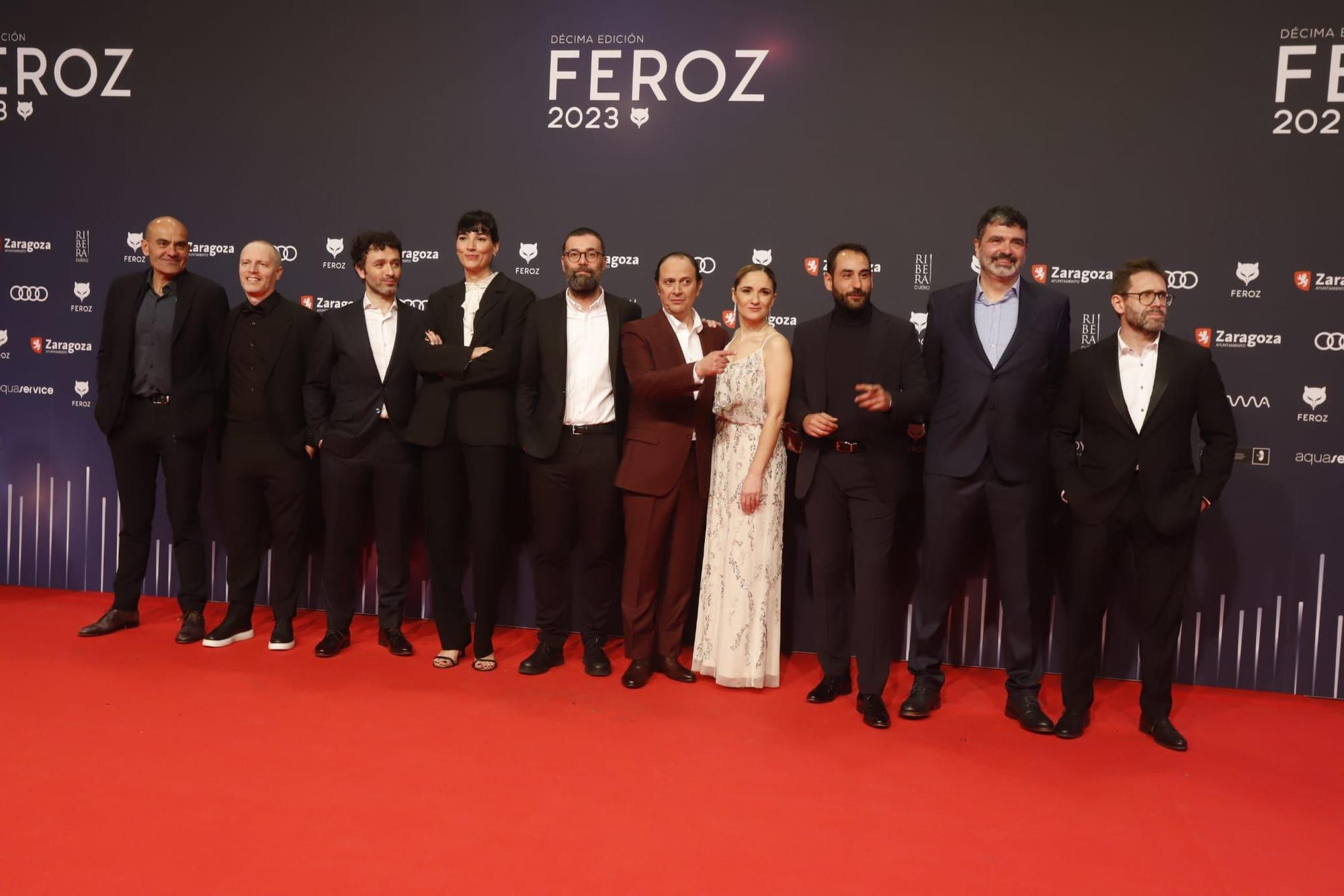 Alfombra roja de los premios Feroz