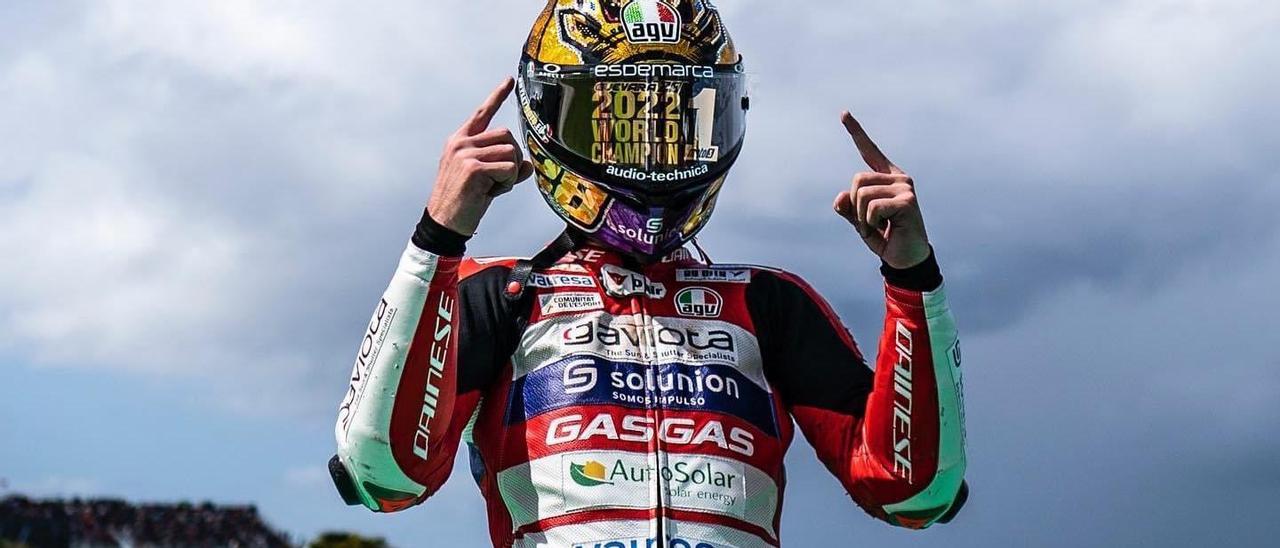 Izan se proclamó campeón del mundo de Moto3 en Australia.