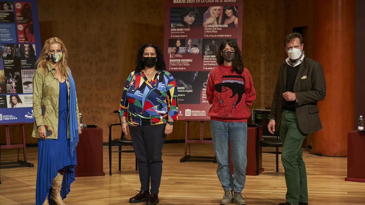 El mes de marzo llega al Auditorio y al Teatro con una variada y nutrida programación con alta presencia femenina