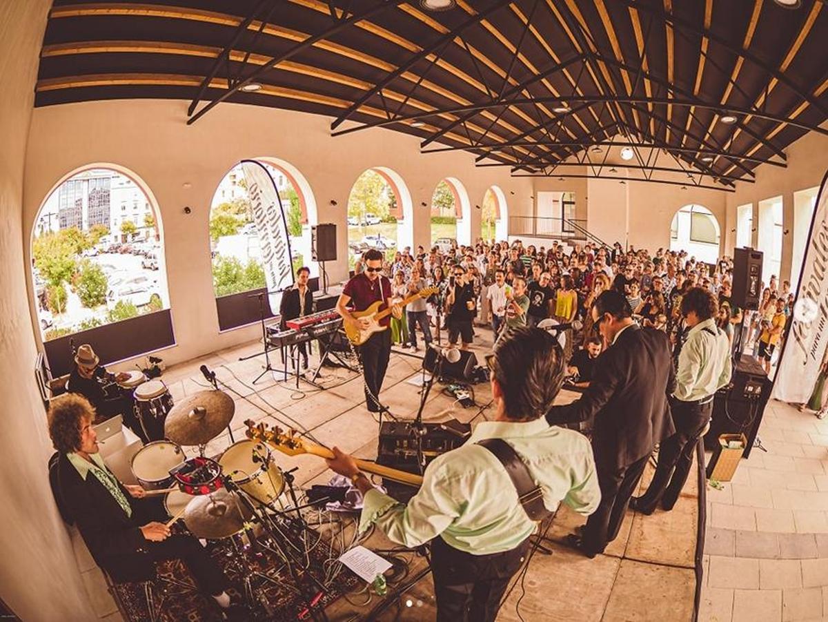 Actuación musical en el Festival Nómade, en una edición pasada.