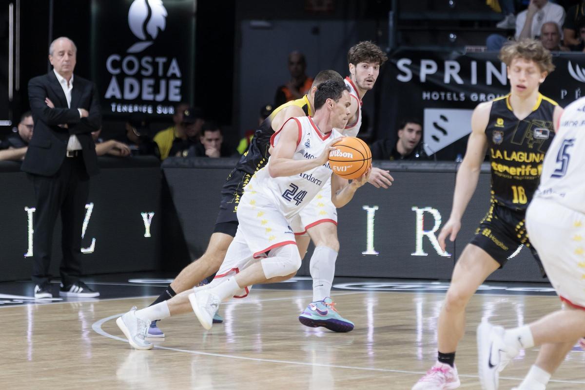 Kyle Kuric ha destrossat La Laguna Tenerife en el darrer període