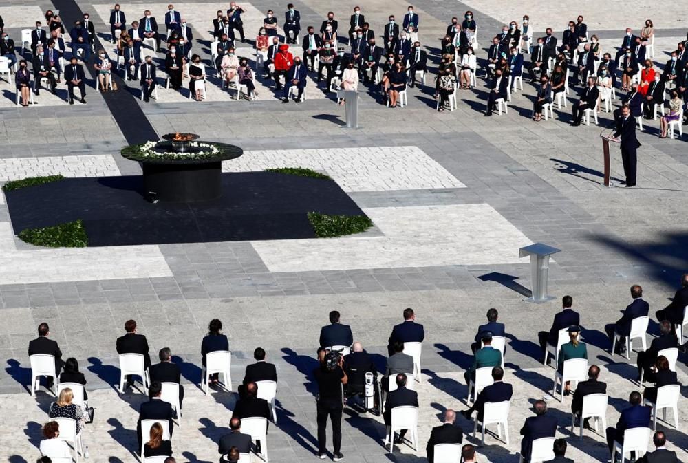 Homenatge de l'estat espanyol a les víctimes de la Covid-19