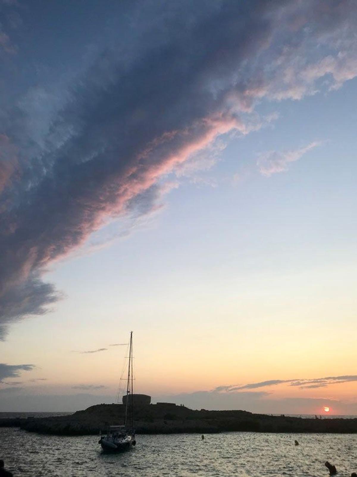 Atardecer en Menorca