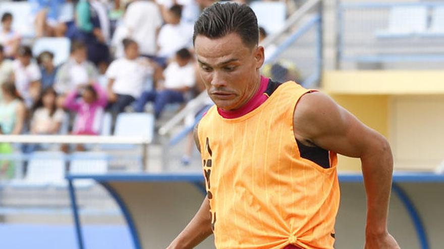 Roque Mesa, ayer.