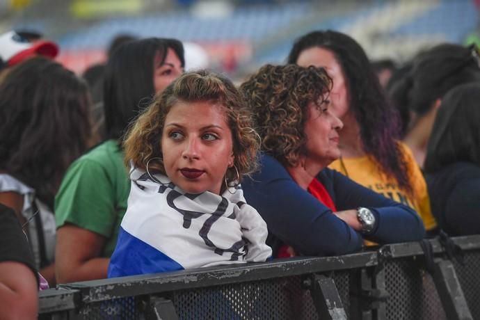 29-06-19 GENTE Y CULTURA. ESTADIO DE GRAN CANARIA. LAS PALMAS DE GRAN CANARIA. Música. Sun & Stars Fest. Juan Luis Guerra y David Bisbal Fotos: Juan Castro.  | 30/06/2019 | Fotógrafo: Juan Carlos Castro