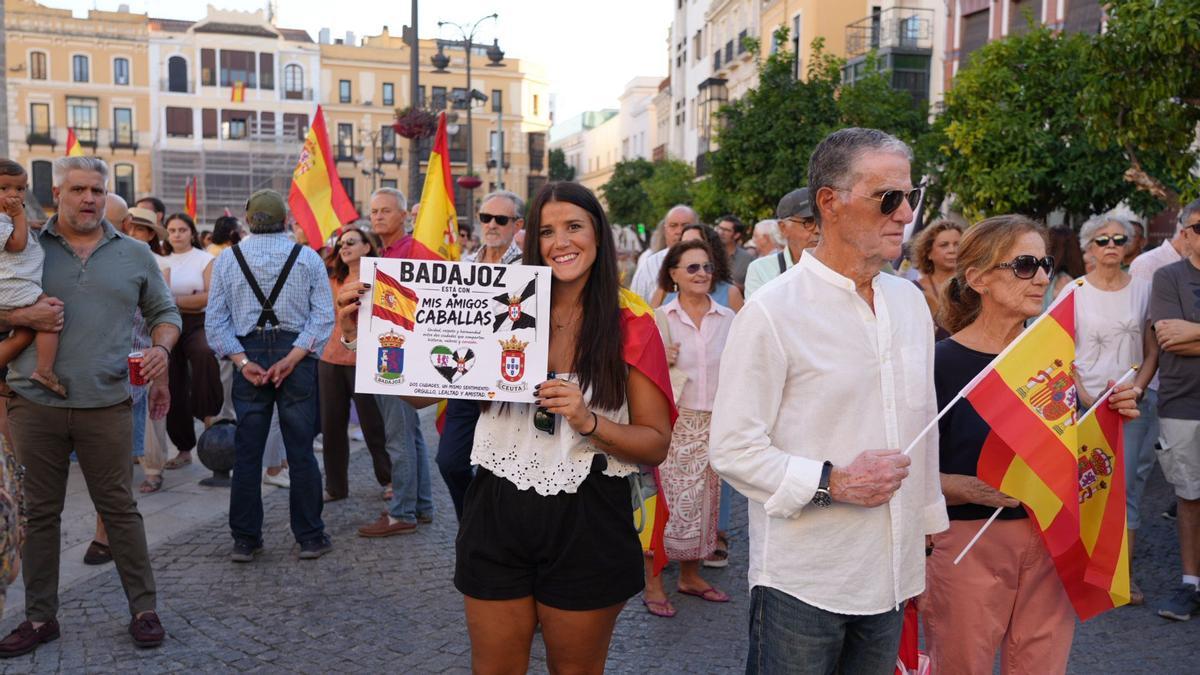 FOTOGALERÍA | Así ha sido la movilización por Ceuta en Badajoz