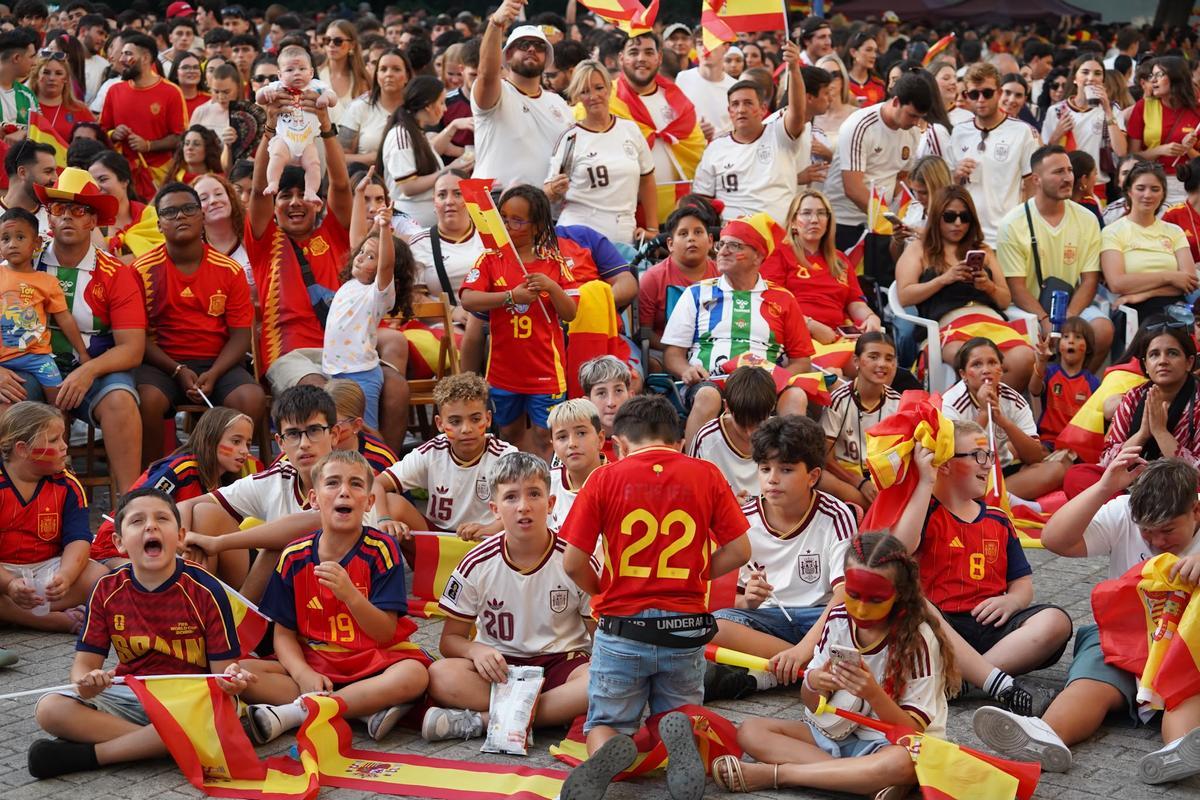 Las mejores imágenes de la celebración del segundo Mundial de España en Sevilla