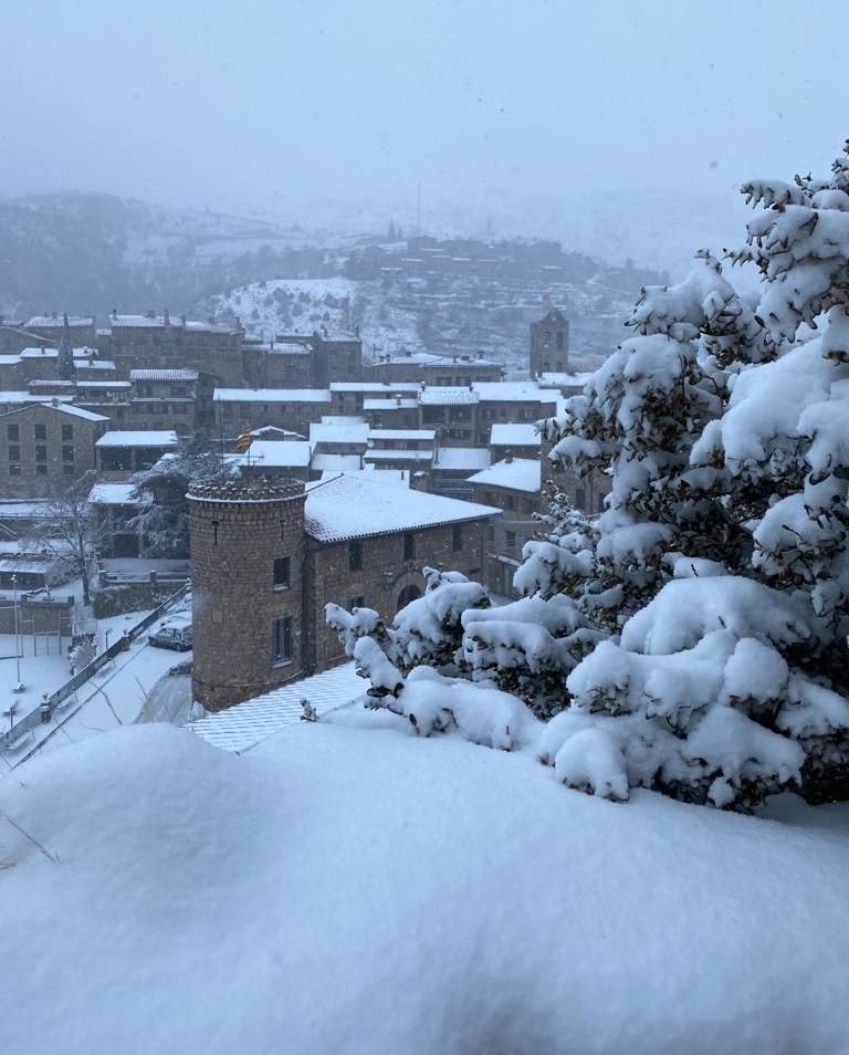La nevada a Castellar de n'Hug
