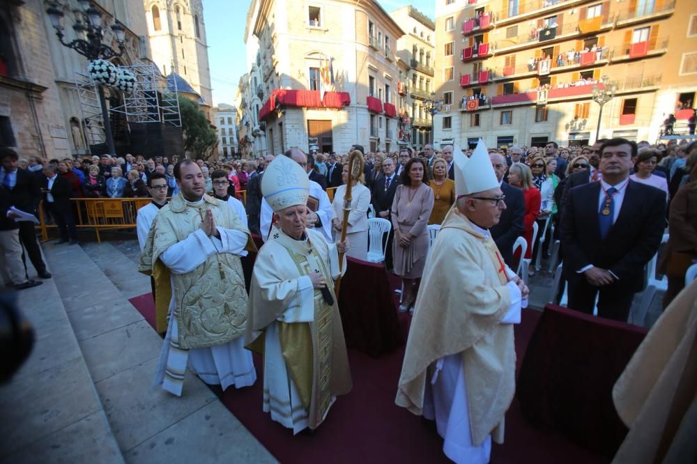 Misa d'Infants en la plaza d la Virgen de València 2018