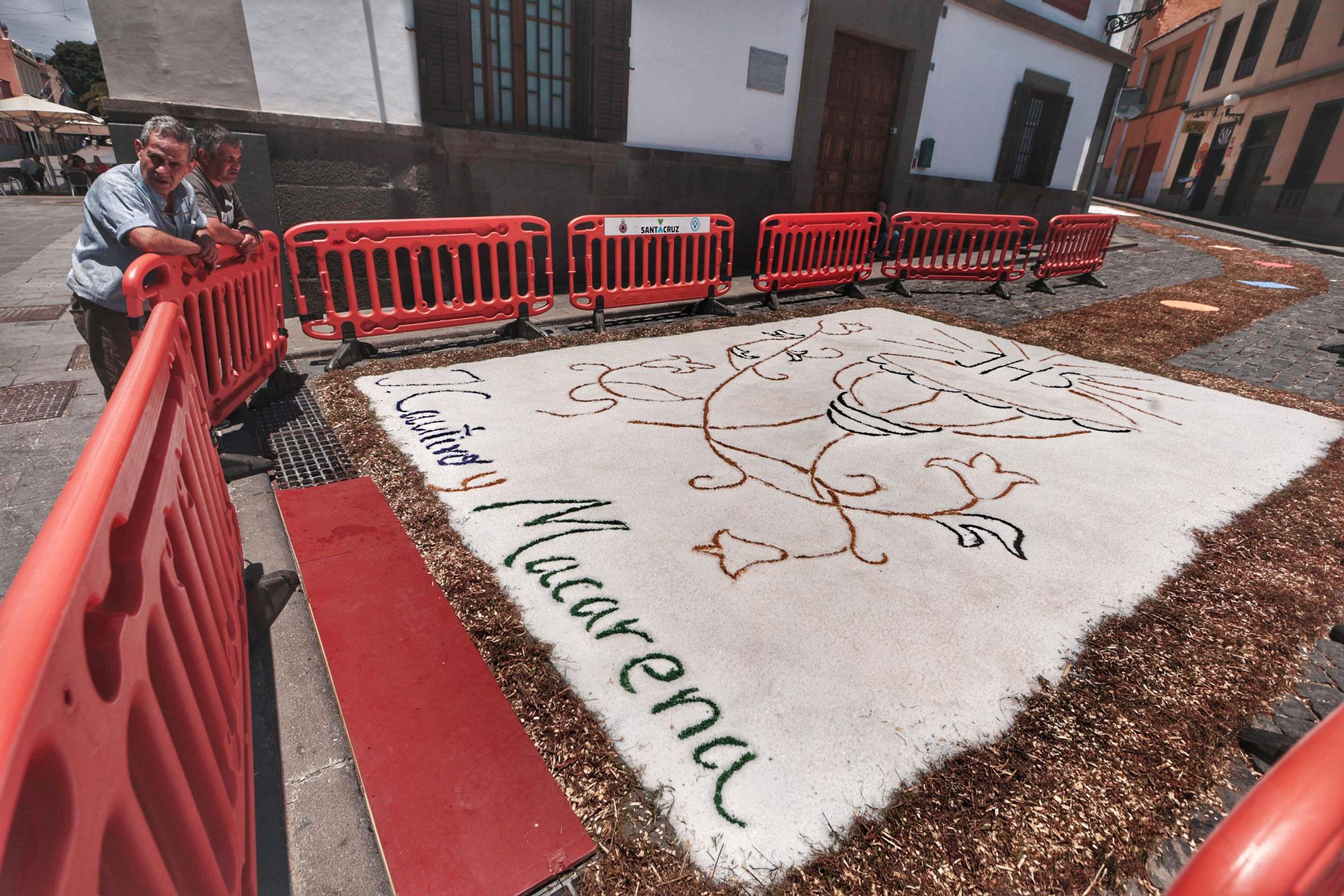 Alfombras del Corpus Christi en Santa Cruz