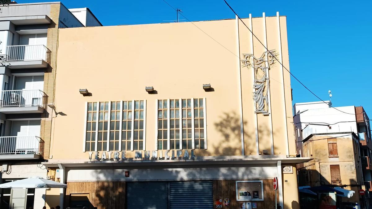 El teatro municipal de Pego