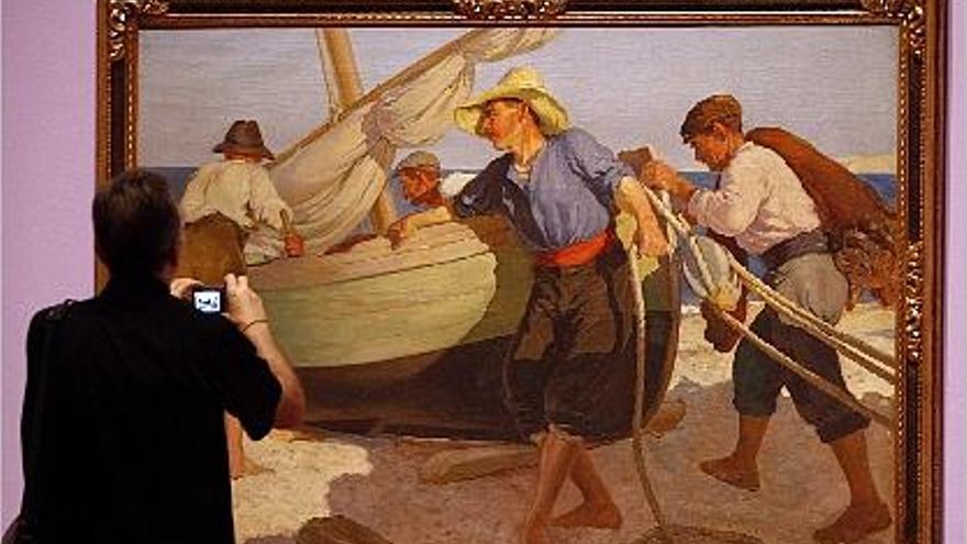 Una de las obras de García Ramón, discípulo de Sorolla.